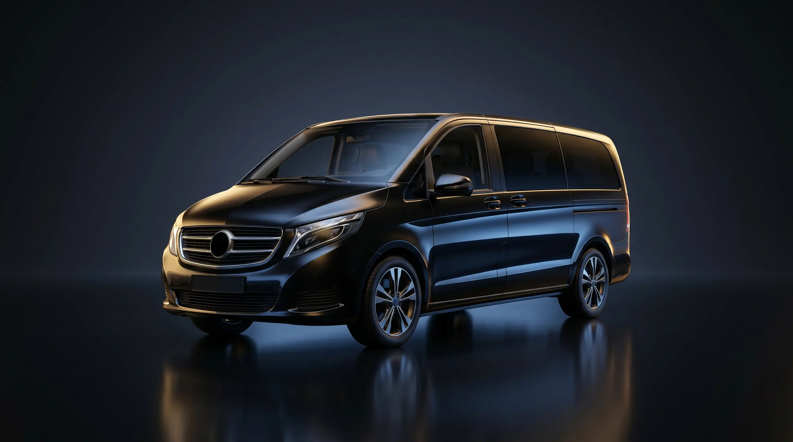 Executive Mercedes V-Class interior comfort